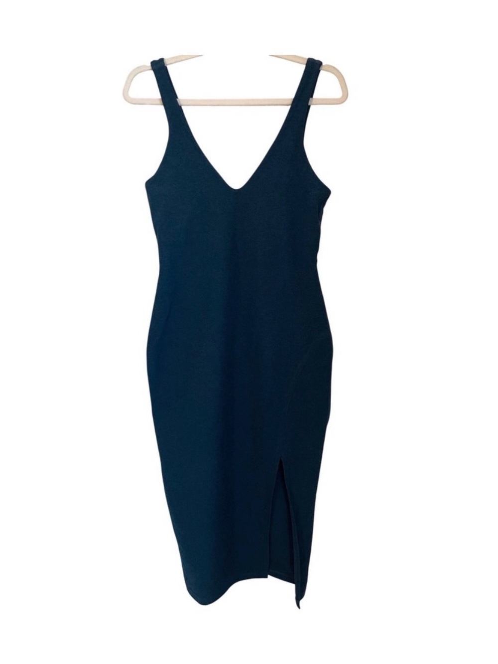 Beyond Yoga Spacedye Icon Midi Dress Nocturnal Navy Size S